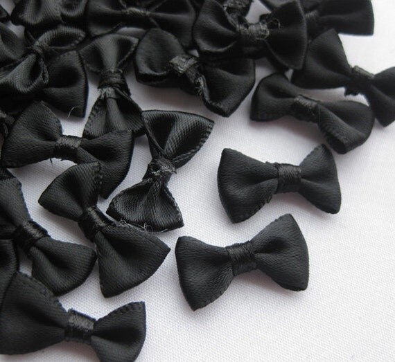 Items Similar To 60pcs Small Satin Ribbon Bows Flower Appliques Sew Craft Kid s Cloth Lots Upick items-similar-to-60pcs-small-satin-ribbon-bows-flower-appliques-sew-craft-kid-s-cloth-lots-upick