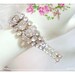 Vintage Eisenberg Rhinestone Bracelet w Swirl 1330a-040212000
