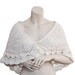 Sawl,ivory shawl,shawl women, accessories,hand knitting and crochet Shawl,wedding shawl