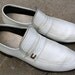White Leather Formal Vintage Shoes Style Comb Last Sz 10.5 Wedding Church Party