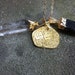 SILVER COIN Pirates Treasure Necklace - Quartz and Tourmaline
