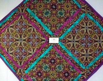 kaliedascope Wall Hanging/ Lap Quilt