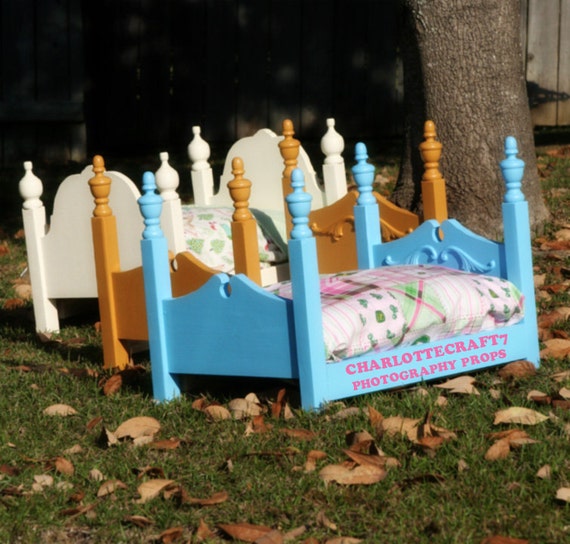 Items similar to Photography Prop Newborn Baby Complete Royal Bed