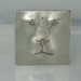 Lion face Relief Brooch by JJ Costume Jewelry