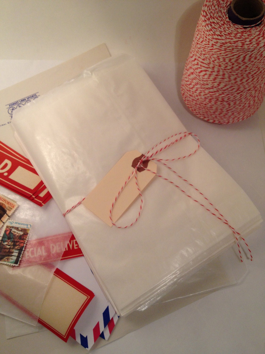 50 MEDIUM Glassine Bags 50 Glassine Bakery Bags 50 by TheBrownPear