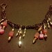 Super pink sass chain bracelet