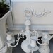 Soooo Shabby Vintage Ornate Large Candle Sconces Cottage Chic