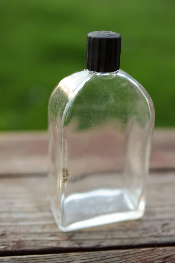 Vintage Glass Jergens Lotion Bottle