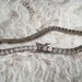 Vintage Glass Rhinestone Tennis Bracelet