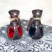 Diablo 3 inspired leather crafted Health & Mana potion set
