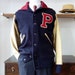 ESSENTIAL Vintage 1946 Ivy League University of Pennsylvania "Football Staff" Letter Jacket by Pearson XL. Made in USA.
