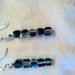 Swarovski Cube Earrings