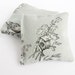 Lavender Sachet French Pillow Farmhouse Grey toile