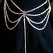 Black Heart Ribcage Necklace