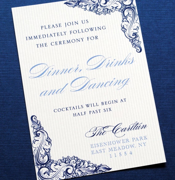 Navy And Grey Wedding Invitations 10