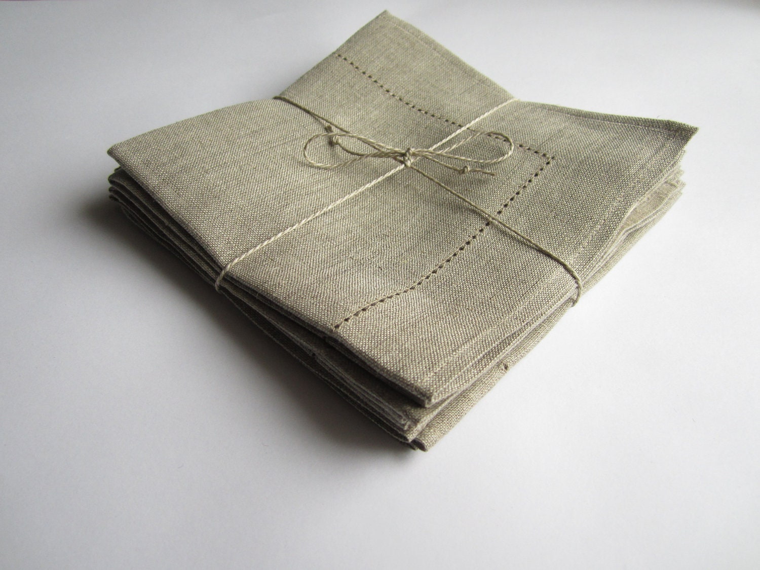 Linen napkins set of 6. Table napkins tea napkins coffee