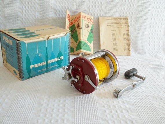 Vintage Penn Reels Jigmaster 500SM with original box manual