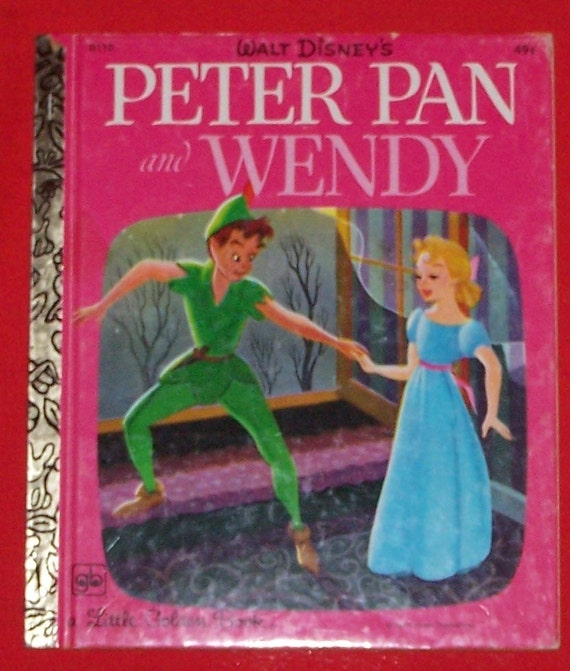 Golden Book Walt Disneys Peter Pan and by SweetPotatoBiscuits