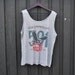 easy living...90s slouch LEVIS cotton tank top - large