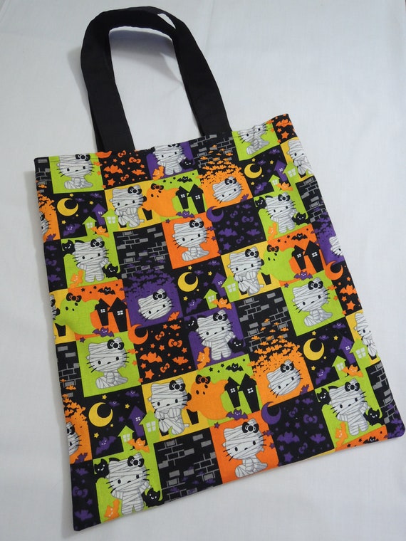 Hello Kitty Halloween Tote Bag trick or treat bag