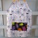 Sale Halloween Kids Chef Apron with Spider Webs and Neon Owls