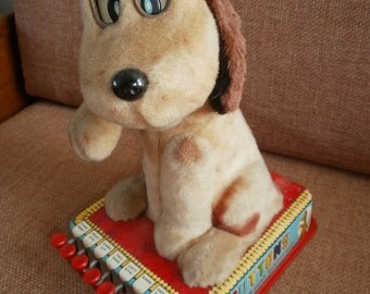 Tin Toy Dog 1960
