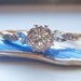 Deposit For JACOB. Vintage Diamond Engagement Ring. Quality 18K Gold & Palladium. Lovely Organic Flowing Design. Very Sweet.