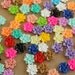 40 pc. Multi-Colored Lotus Flower Cabochons 12mm - RES-198