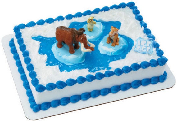 Ice Age Continental Drift Cake Topper