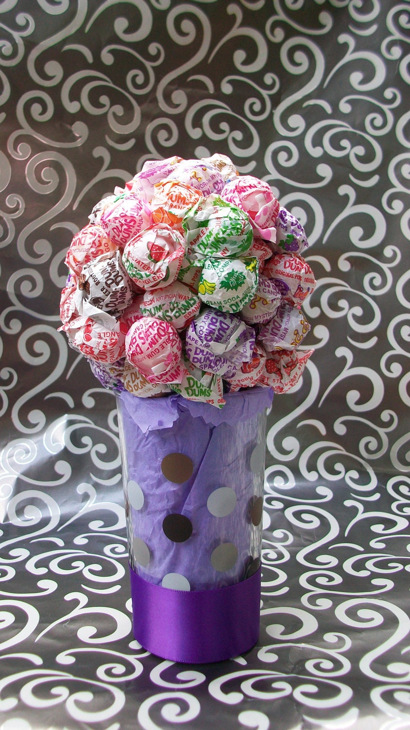 Dum Dum Lollipop Candy Bouquet / Centerpiece / Tree