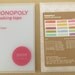 Monopoly Masking Tape Sticker Sheets Plane Type - Deco Sticker - 15 SOLID Sheets Set