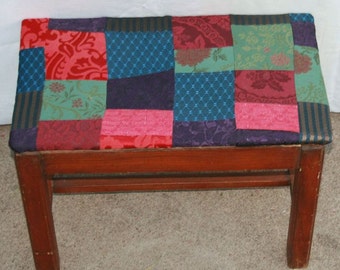 Old Stool New Patchwork Top