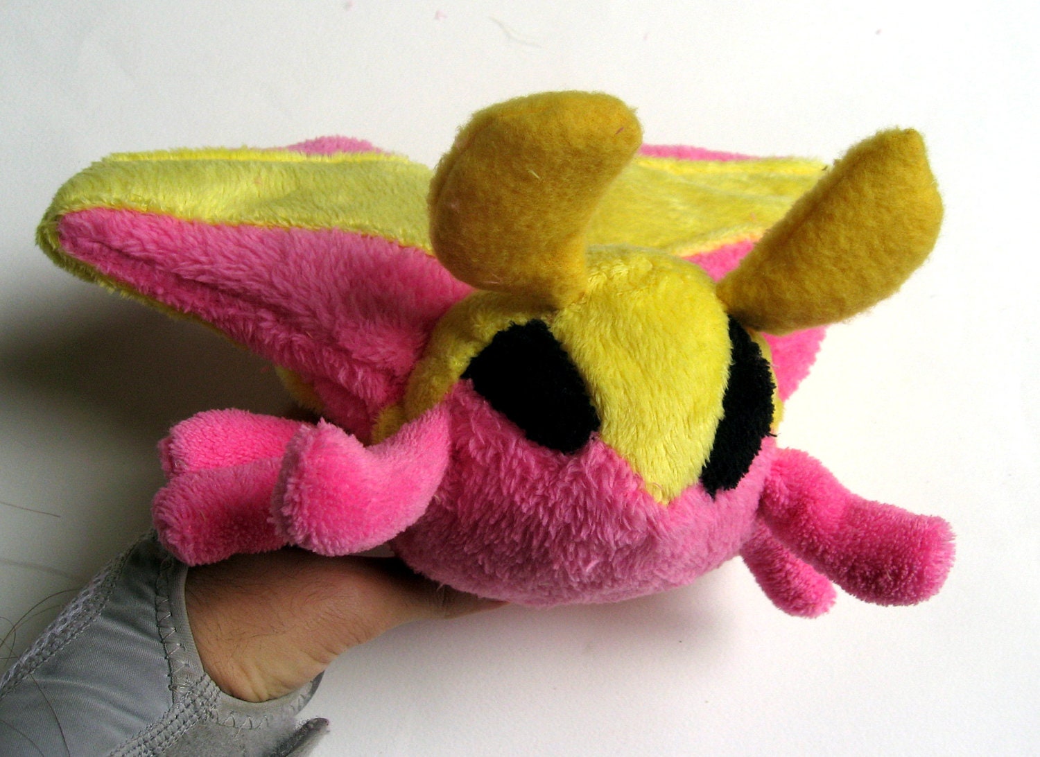 Rosy Maple Moth Plush Toy Dryocampa rubicunda