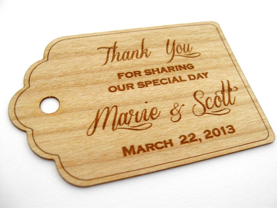 Rustic Wedding Tags 6