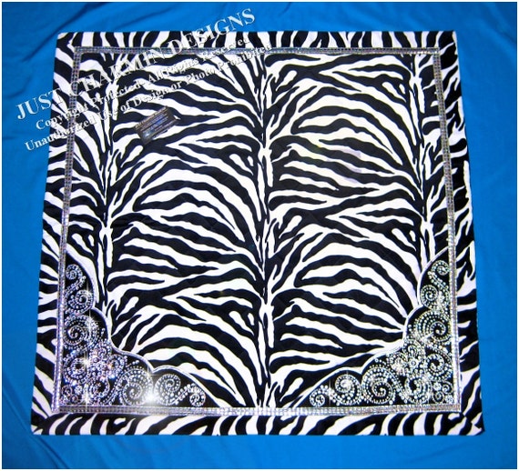 JCD Custom Crystal Bling Horse Show Saddle Blanket Pad