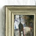 Antiqued Wall Mirror - Hand Silvered Glass, Framed 5 x 3.5 - Modern Home Decor Handcrafted OOAK Unique Gift Interior Design - The Regent
