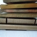 Vintage Brass Frames, Wedding Table Number Frames