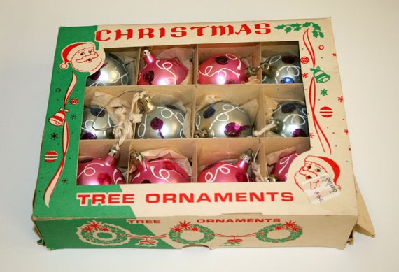 Vintage Christmas Ornaments Made in Poland