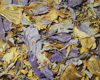 1 OZ OUNCE - Blue Lotus Flower Petals (Nymphaea caerulea) Sacred Blue Egyptian Water Lily Plant Herb Herbal Natural Tea ~ A GRADE
