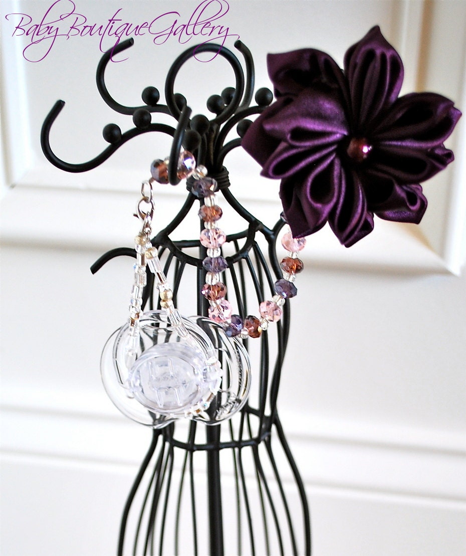 Baby Boutique 4in1 Beaded Pacifier Holder