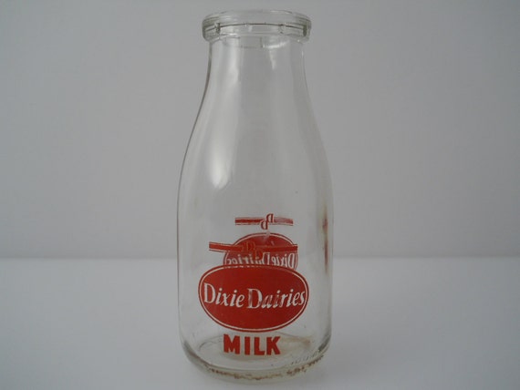 Dixie Dairies ACL Third Quart Duraglas Owens Illinois by Replays