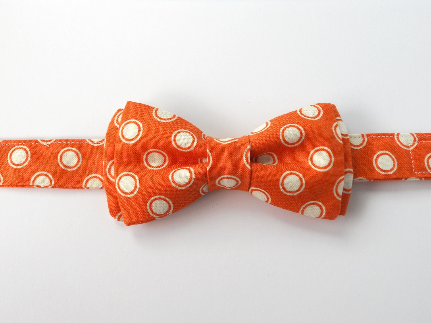 Orange bow tie for boys boy baby shower bow tie kids bow tie