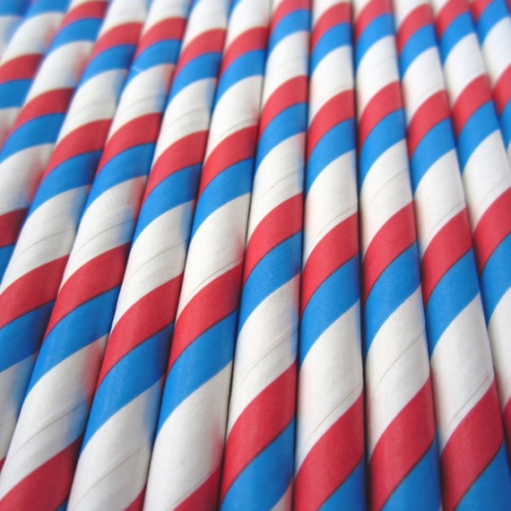 red and white paper straws red and white paper straws