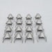 200 Silver SHORT English Cone Studs