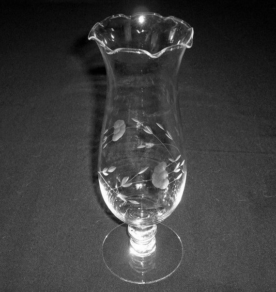 Tall Flower Vase by Princess House Crystal by on Etsy