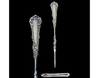 Antique Silver Plate Yale International Silver Nut Pick