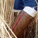 Boot Socks -- Cream Leg Warmers
