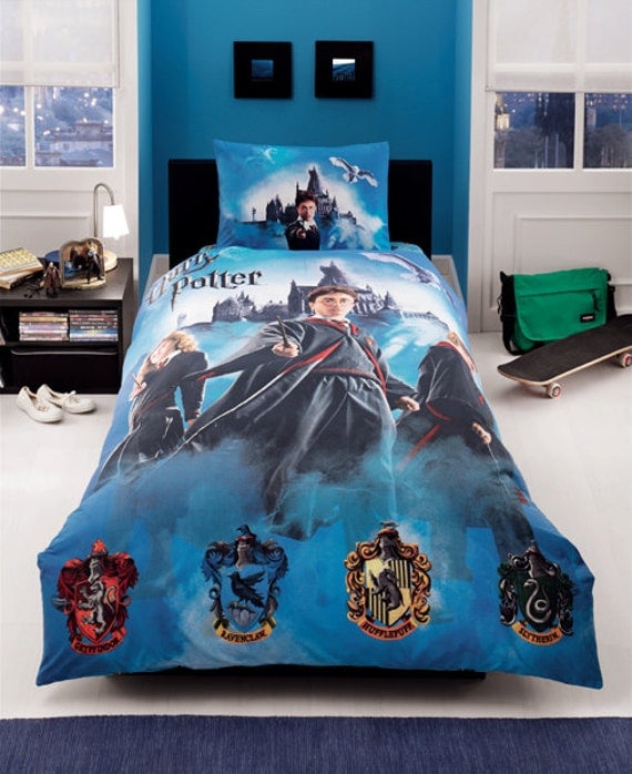 Harry Potter & H. Blood Sheet Set Single by BaharHomeTextile