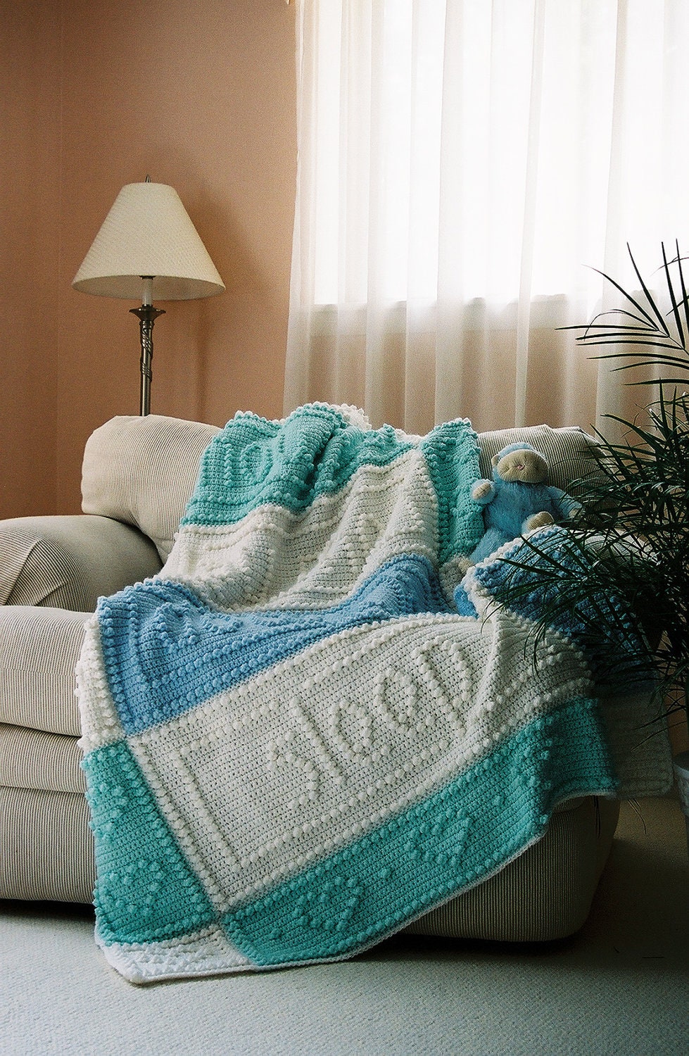 PRAYER pattern for crocheted blanket