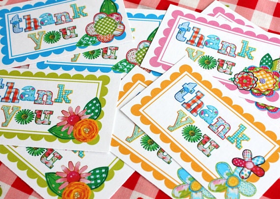 Items similar to Printable THANK YOU Tags -- Perfect for Your Packages ...